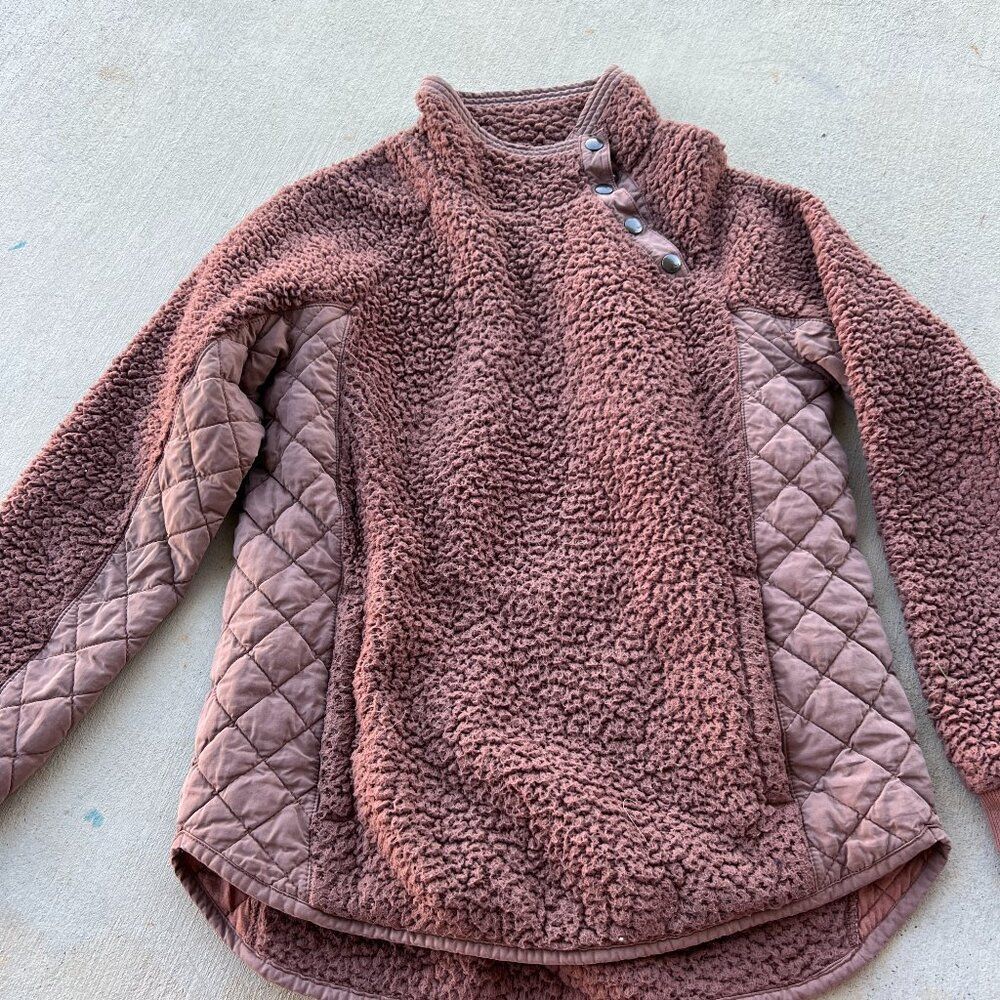 Abercrombie & Fitch small‎ sherpa pullover